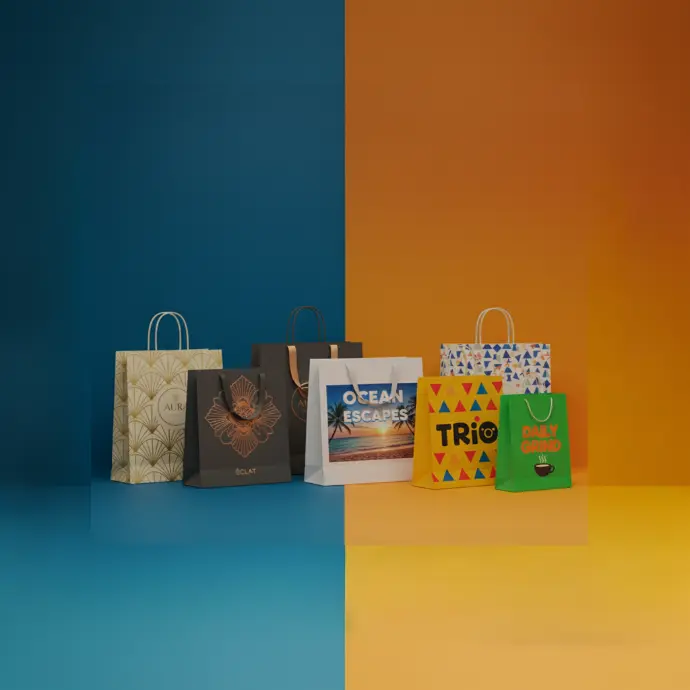 Bolsas de papel impresas