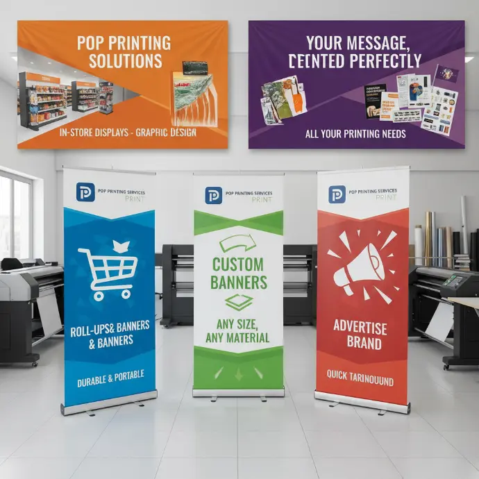 Roll ups y banners